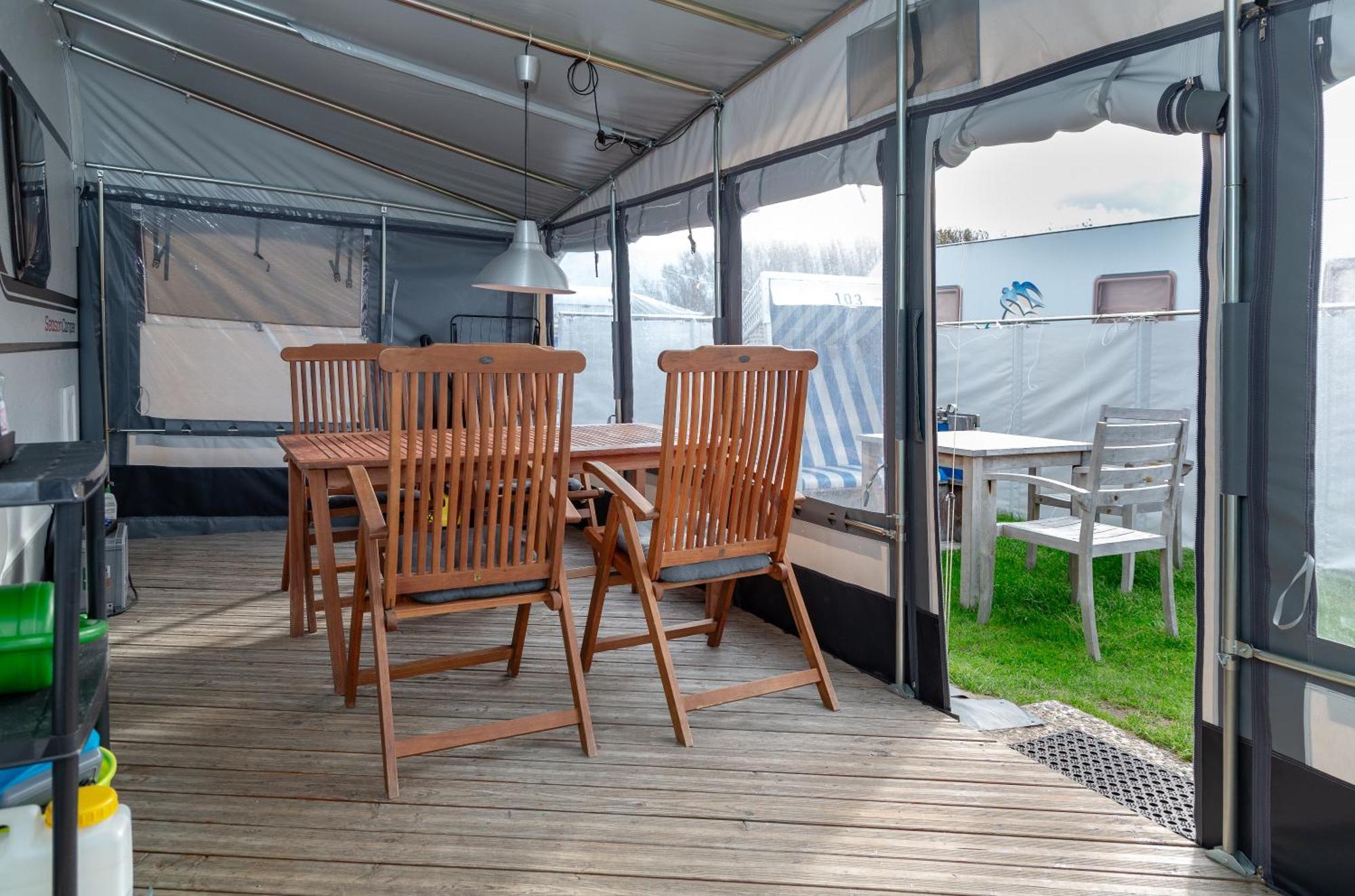 Wohnwagenvermietung Hoernum / Sylt Экстерьер фото