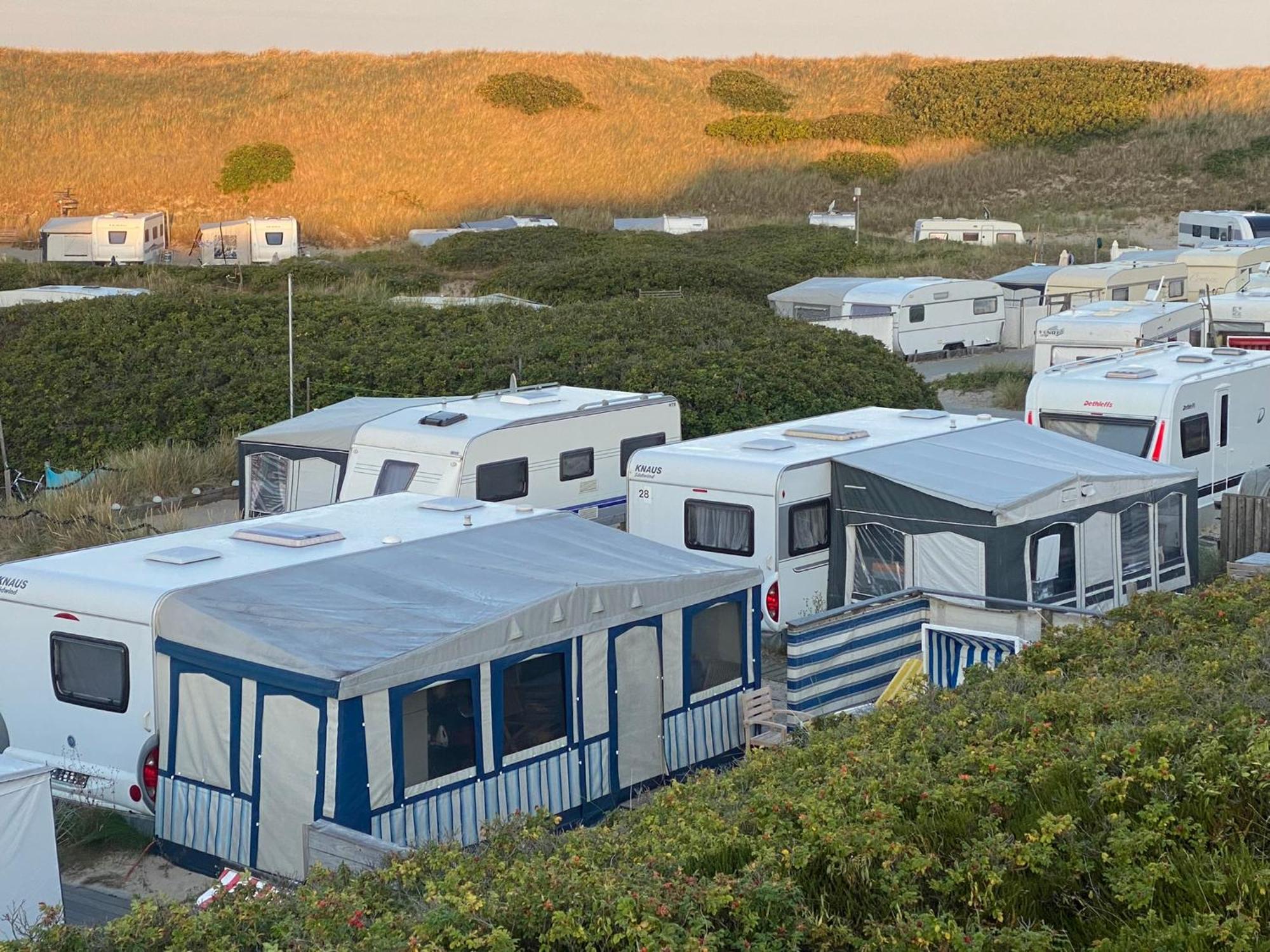 Wohnwagenvermietung Hoernum / Sylt Экстерьер фото